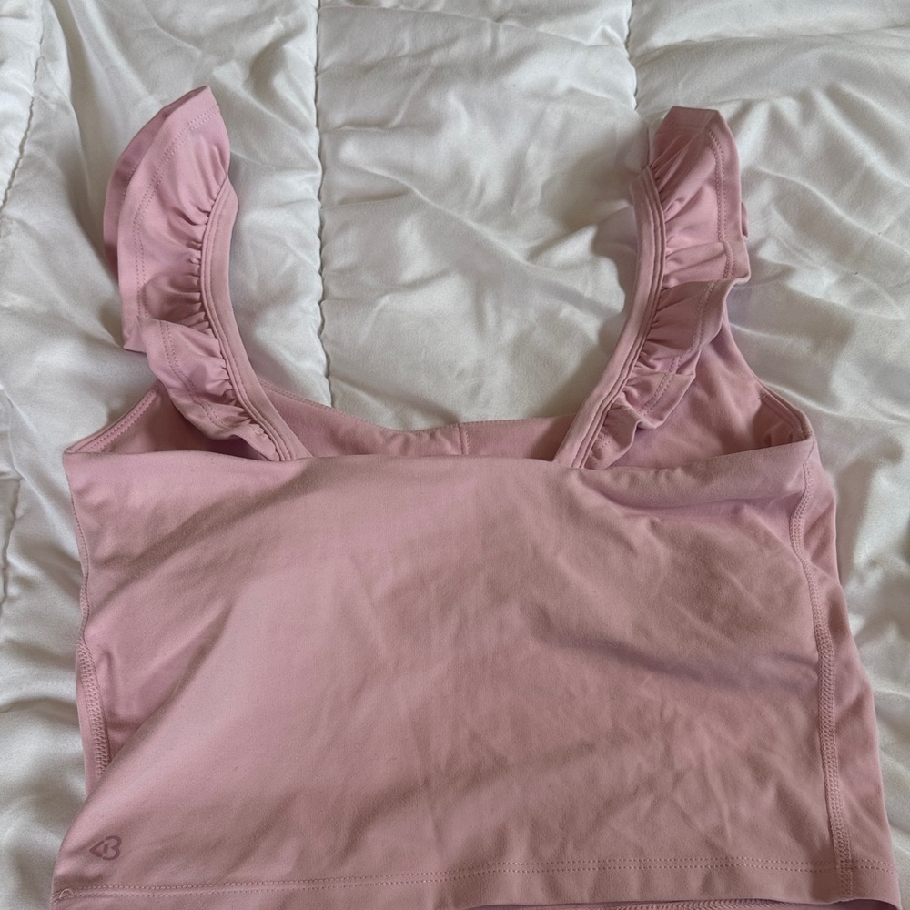 Blogilates ruffle Tank Top - Picture 3 of 4
